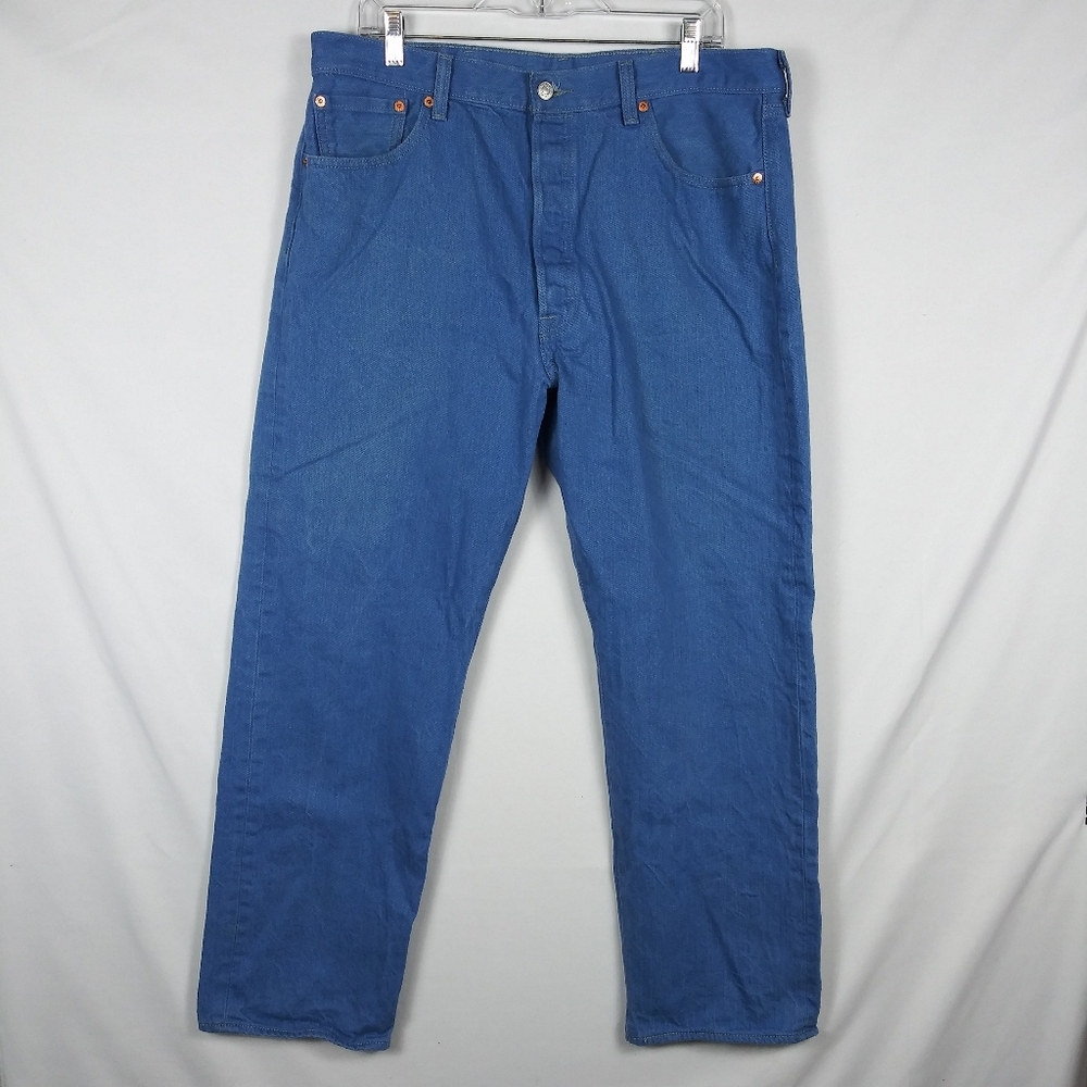 Vintage Levi's 501 XX Men's Blue Jeans Button Fly Relaxed Baggy Size 38 x 32 Y2K